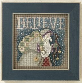 Mill Hill Believe Cross Stitch Kit Buttons & Beads MH141304