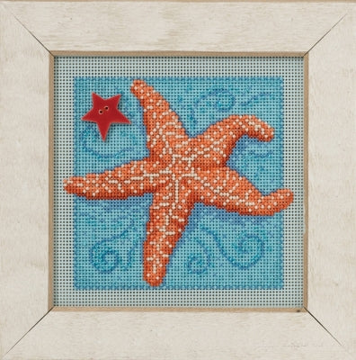 Mill Hill Starfish Shell Cross Stitch Kit 2016 Buttons & Beads MH141615