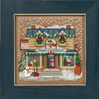 Mill Hill Town Hardware Cross Stitch Kit Buttons & Beads MH141631