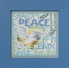 Mill Hill World Peace Cross Stitch Kit 2012 Buttons & Beads  MH142304