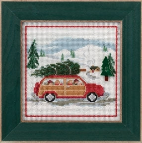 Mill Hill Family Tree Cross Stitch Kit Buttons & Beads MH143305