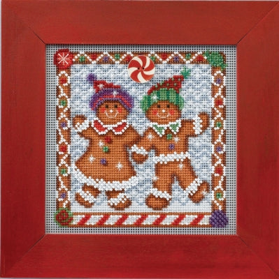 Mill Hill Ginger Friends Cross Stitch Kit Buttons & Beads MH144301