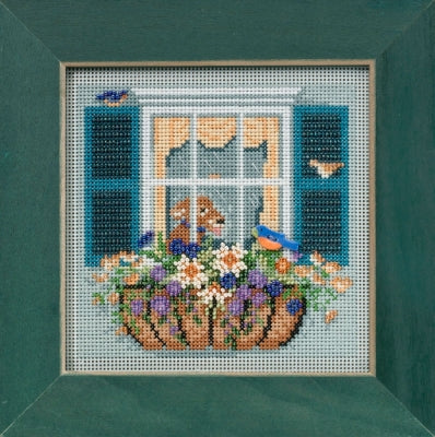 Mill Hill Window Box Cross Stitch Kit 2015 Buttons & Beads MH145104