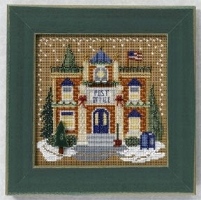 Mill Hill Post Office Cross Stitch Kit Buttons & Beads MH146303