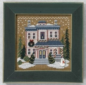 Mill Hill Victorian House Cross Stitch Kit Buttons & Beads MH146305