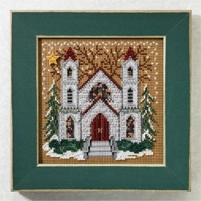 Mill Hill St. Nicholas Cathedral Cross Stitch Kit Buttons & Beads MH147305