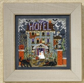 Mill Hill Haunted Hotel Cross Stitch Kit 2016 Buttons & Beads MH148201