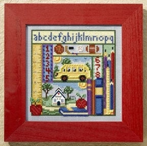 Mill Hill School Days Cross Stitch Kit Buttons & Beads MH148203