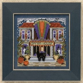 Mill Hill Opera House Cross Stitch Kit Buttons & Beads MH149201