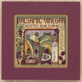 Mill Hill Balsamic Vinegar Cross Stitch Kit 2009 Buttons & Beads MH149202