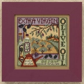 Mill Hill Olive Oil Cross Stitch Kit 2009 Buttons & Beads MH149205