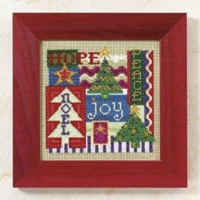 Mill Hill Christmas Collage Cross Stitch Kit 2009 Buttons & Beads MH149306