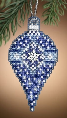 Mill Hill Sapphire Snow Cross Stitch Kit MH161302