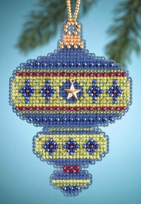 Mill Hill Christmas Jewels Ornaments - Peridot Cross Stitch Kit MH16-4304