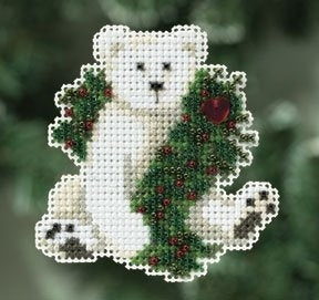 Mill Hill Winter Holiday Collection - Holiday Polar Bear MH18-0306