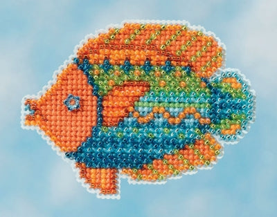 Mill Hill Fancy Fish Cross Stitch Magnet Kit MH181613