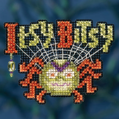 Mill Hill Itsy Bitsy Spider Cross Stitch Kit MH181621