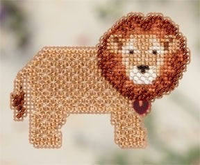 Mill Hill Lion Heart Cross Stitch Kit MH182101