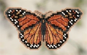 Mill Hill Monarch Butterfly Cross Stitch Kit MH182105