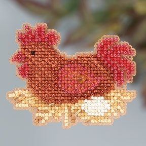 Mill Hill Chicken or the Egg Cross Stitch Kit MH183206