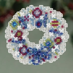 Mill Hill Winter Holiday Ornaments - Crystal Wreath MH18-3301