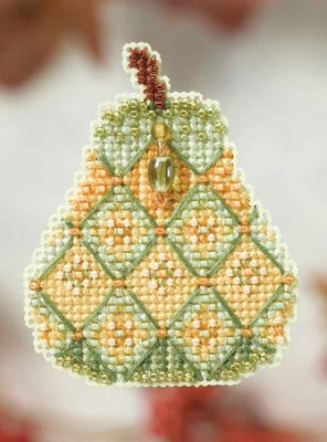 Mill Hill Jeweled Pear Cross Stitch Kit MH184205