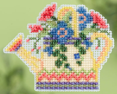 Mill Hill Floral Watering Can Cross Stitch Kit MH185106