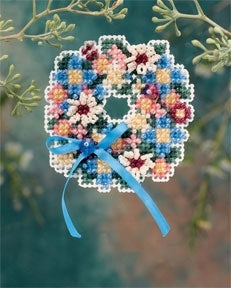 Mill Hill Spring Wreath Cross Stitch Kit MH186106