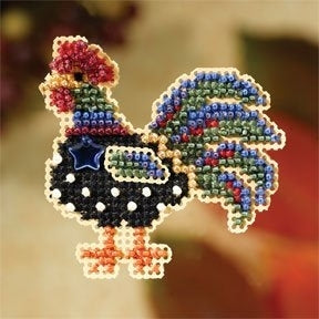 Mill Hill Provence Rooster Cross Stitch Kit MH187203