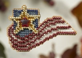 Mill Hill Stars & Stripes Cross Stitch Kit MH188204