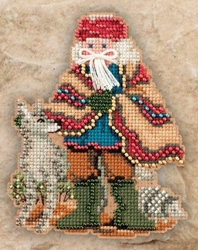 Mill Hill Mesa Santa Cross Stitch Kit 2011 Southwest Santas  MH201303