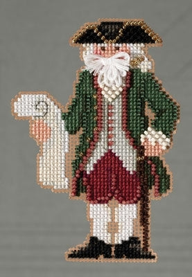 Mill Hill Colonial Santas - Williamsburg Santa MH20-3301