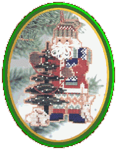 Mill Hill Northwoods Santas - Pine Tree Santa MHNS3