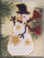 Mill Hill Snow Charmer Ornaments - Star Snow Charmer MHSC29