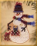 Mill Hill Snow Charmer Ornaments - Gift Snow Charmer MHSC38