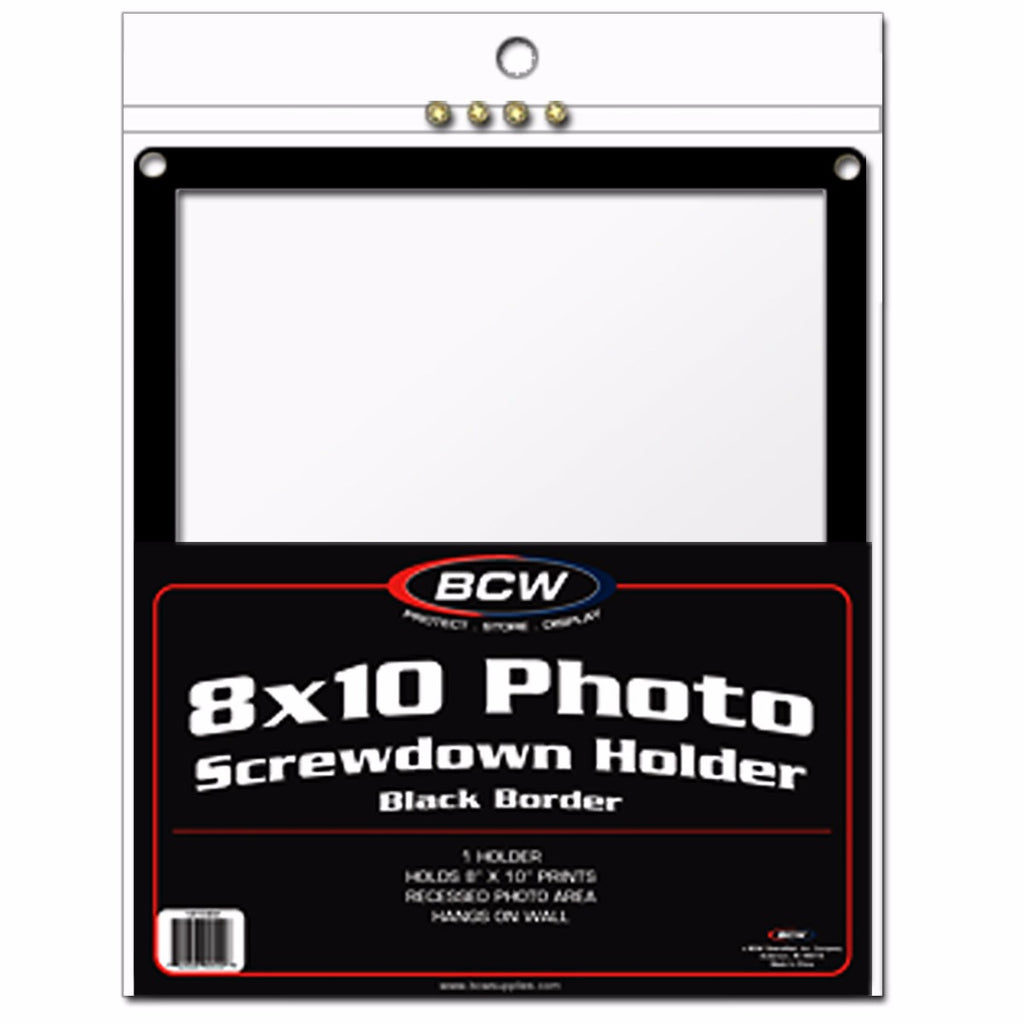 Screwdown Display Frame 8" x 10" with Black Border - Screwdown Display Frames - BCW - hobbymasterstore