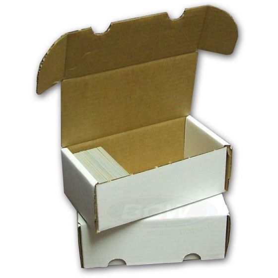 BCW 400 Count Corrugated Cardboard Storage Box for Trading Cards - Storage Boxes - Hobby Master - hobbymasterstore