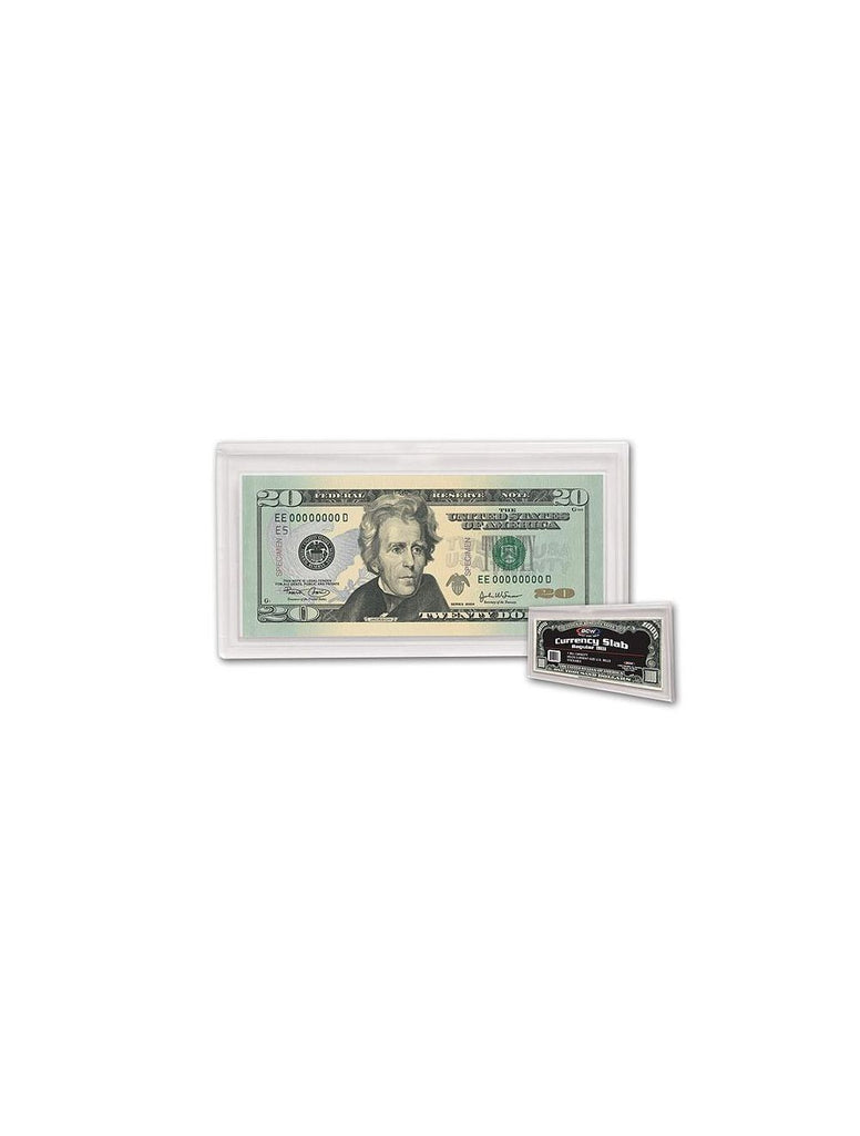 BCW Deluxe Currency Slab Holder - Regular Bill
