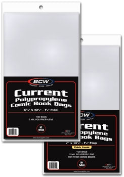 Comic Bags, Current Age - Comic Books - Hobby Master - hobbymasterstore