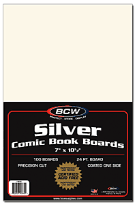 Comic Book Backing Boards, Silver Age - Comic Books - Hobby Master - hobbymasterstore