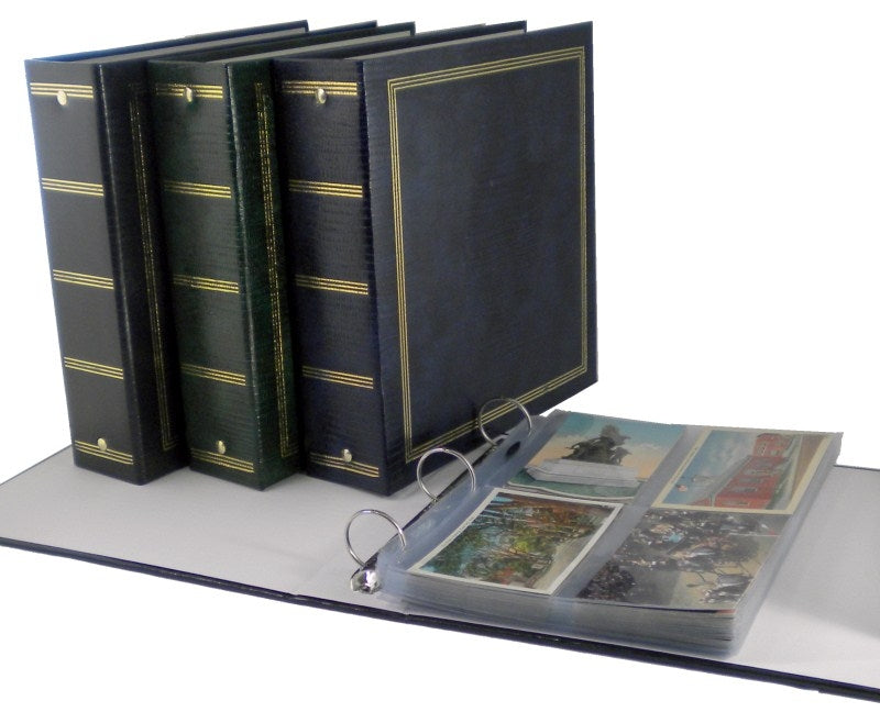 post card binder Hobbymaster traditions postcard album (blue)