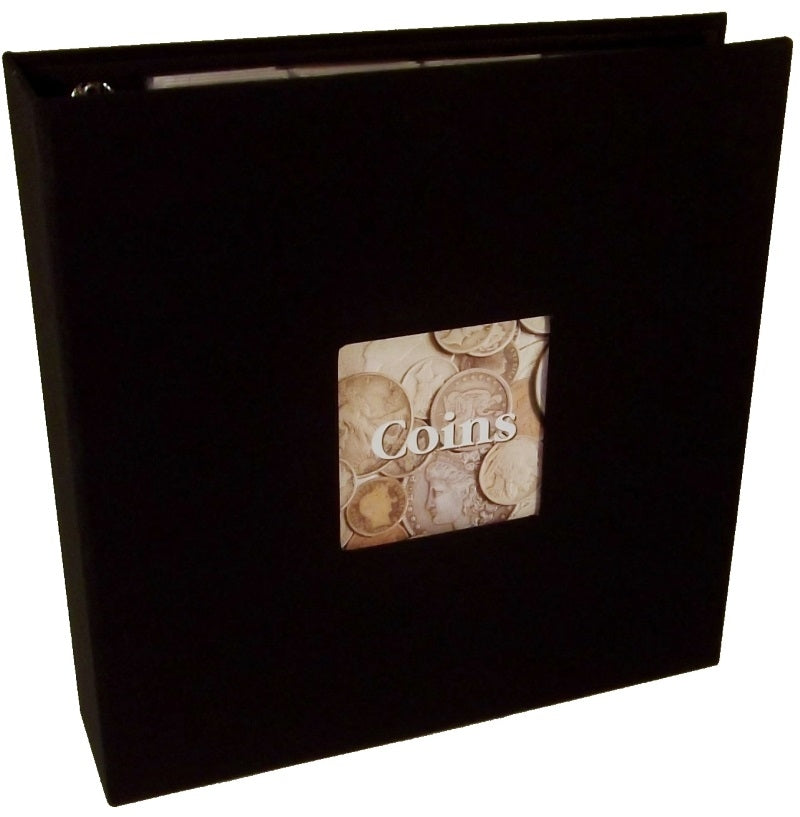 Prestige Linen Coin Album - Coin & Currency Albums - Hobby Master - hobbymasterstore