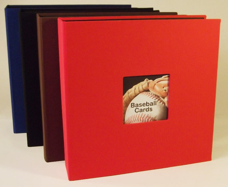 Prestige Linen Baseball Card Album - Baseball Card Albums - Hobby Master - hobbymasterstore