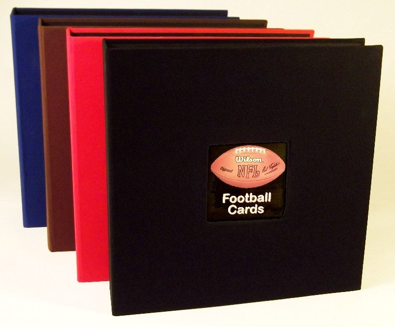 Prestige Linen Football Card Album - Football Card Albums - Hobby Master - hobbymasterstore