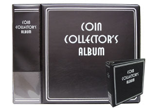 Coin Collector's Binder - Coin & Currency Albums - Hobby Master - hobbymasterstore