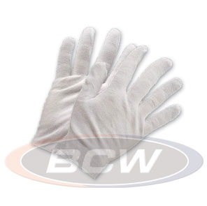 Cotton Inspection Gloves, 2 pr. - Price Guides & Accessories - Hobby Master - hobbymasterstore