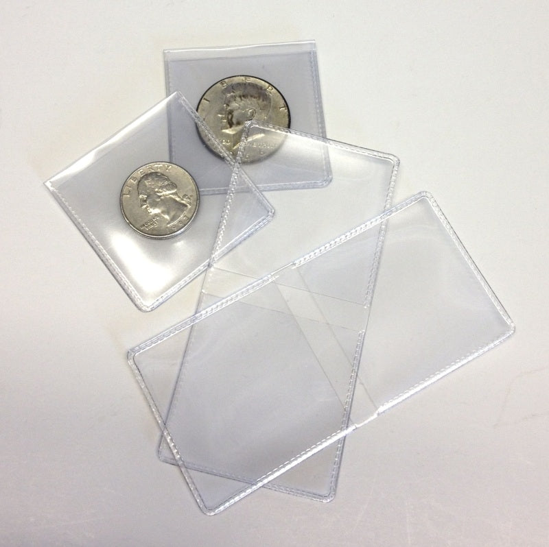 Archival Vinyl Coin Flips with Inserts - Coin & Currency Holders - Hobby Master - hobbymasterstore
