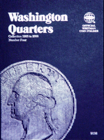 Whitman Coin Folder - Washington Quarter #3, 1965-1987 - Coin Folders - Hobby Master - hobbymasterstore
