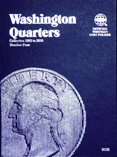 Whitman Coin Folder - Washington Quarter #4, 1988-2000 - Coin Folders - Hobby Master - hobbymasterstore