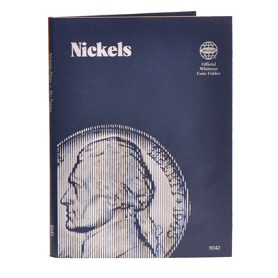 Whitman Coin Folder - Plain Nickel - Coin Folders - Hobby Master - hobbymasterstore